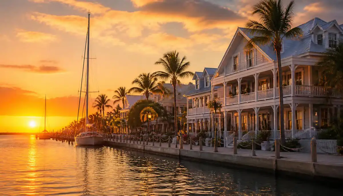 A luxury day spa treatment setting in Key West