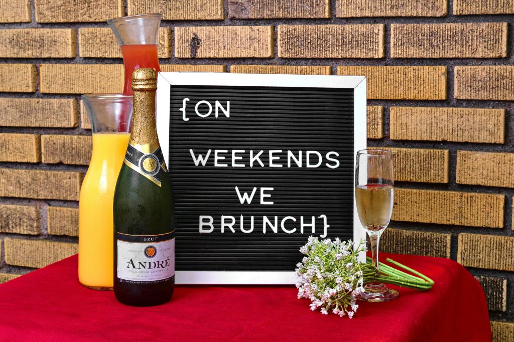 On weekends we brunch